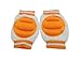 Produktbild Baby Mädchen Jungen Block Farbe flexibel Knie Schutz Pads Gr. Einheitsgröße, Orange - Orange