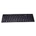 Produktbild Tastatur, HARRYSTORE Bluetooth 3.0 Ultra Slim Mini Keyboard Touch Pad für Windows IOS Android (Schwarz)