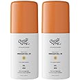 Chemist at Play UnderArm Roll-On with 5% AHA, Lactic Acid & 1% Mandelic Acid | Prevents Body Odour, Brightens Skin & Exfoliates Underarm | For Sensitive Skin | White Jasmine Fragrance | Alcohol Free - 40ml (Pack of 2)