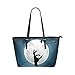 Produktbild Halloween aufregende Zombie Hand große weiche Leder tragbare Top Hand Totes Taschen kausalen Handtaschen mit Reißverschluss Schulter Einkaufstasche Geldbeutel Organizer für Lady Girls Womens Work