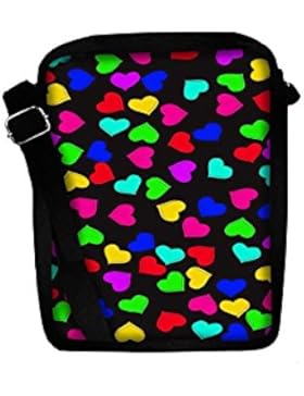 Snoogg , Damen Umhängetasche mehrfarbig multi