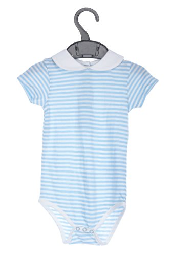 Berrytree Unisex Romper Suit (BT206b_White_3-6 Months)