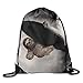 Produktbild LINGJIE Lightweight Foldable Large Capacity Sloth Sinking Hindenburg Drawstring Rucksack Rucksack Shoulder Tasches Training Gym Sack for Man and Women