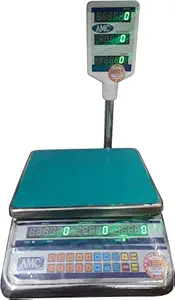 AMC Price Computing Scale (30kg Capacity- SS Body) 250x300 mm