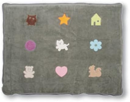 Baby Boum 75 X 95cm Super Soft and Snuggly Bean Bag Cover (Pingu Grey)
