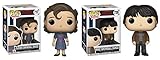 From Strangers Things, Eleven (Snowball Dance) and Mike (Snowball Dance), as a stylized POP vinyl from Funko!