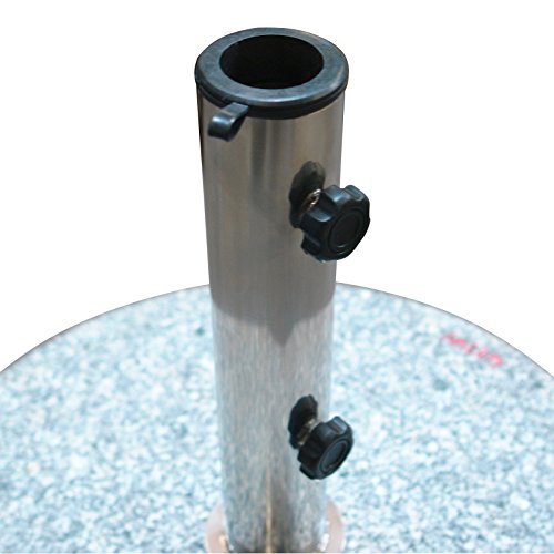 DEMA Sonnenschirmständer rund Ø 45 Granit grau 40 kg - 4