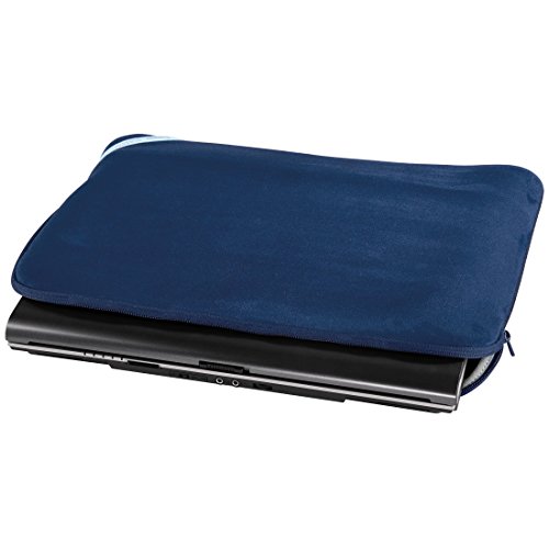 Hama 101214 Velour Notebook-Sleeve bis 44 cm (17,3 Zoll) indigoblau - 2