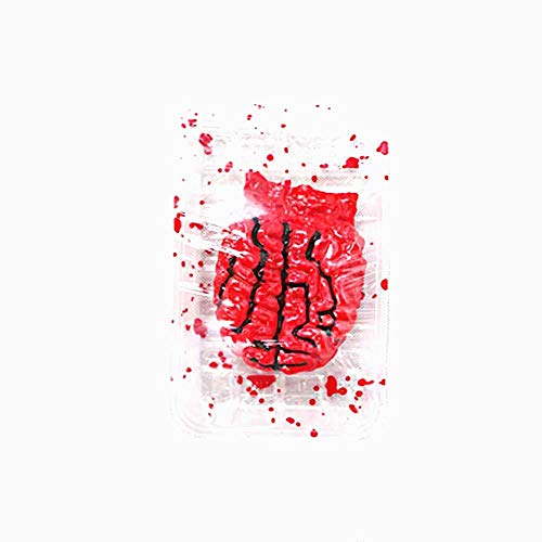 Snner Horror Cerebro Sangriento Cortada Falso con la Herramienta de vajilla Fiesta de Halloween apoyos de 1 Pieza