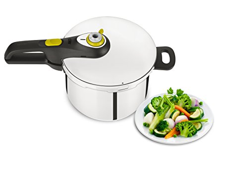 Tefal P25307 Secure 5 Neo Schnellkochtopf 22 cm, 6 L, inklusive Korbeinsatz - 4