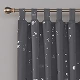 Funktion - Die Blickdicht Gardine mit schwarzer Zwischenschicht hat einen besseren Verdunkelungseffekt und können das Licht isolieren und die Wohnräume, Schlafzimmers usw. verdunkeln. Deshalb kann man einen bequemen Raum und besseren Schlaf haben.