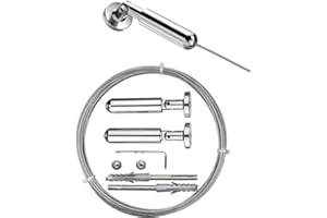 PROVANCE 5 M Bacchetta Câble Tendeur de rideau corde fil Corde acier inoxydable Accessoires