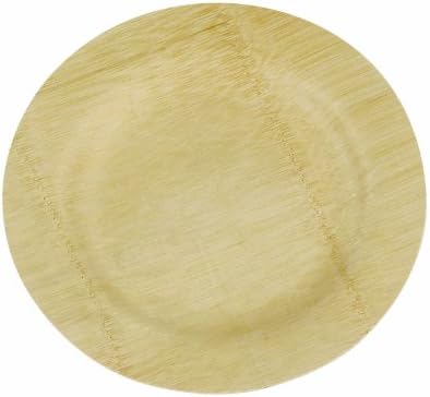 Island Bamboo 7-Inch Disposable Bamboo Plates, 10-Count Bag