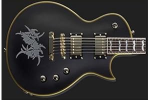 GUITARCUSTOM Tribal Sepultura Sticker Vinyl Body Guitar & Bass Pegatinas Vinilo Para Guitarra (plata)
