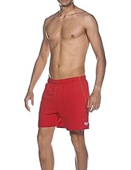 Arena Fundamentals, Bañador Boxer, Hombre, Rojo (Red / White), Xl