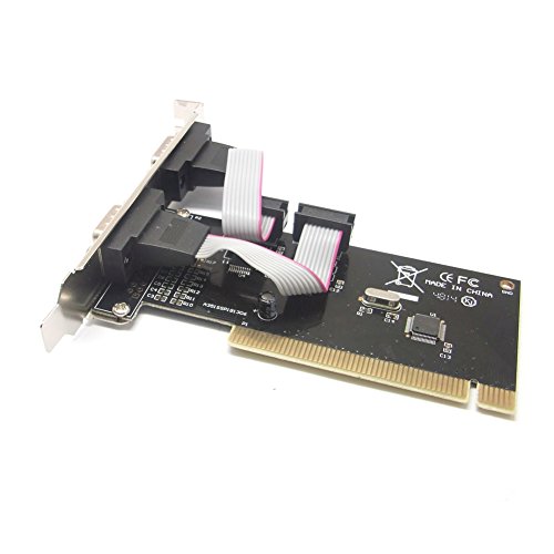 Sienoc Serial I/O Seriell 2-Port PCI Erweiterungs Karte RS232 DSUB 9 Controller - 3