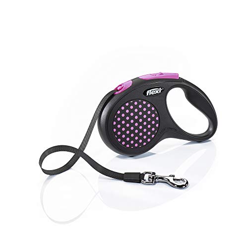 Croci C5055217 Flexi Design Tape, S, 5M, Rosa