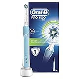Oral-B Pro 600 CrossAction Electric Rechargeable Toothbrush powered by Braun - Ships with a UK 2 pin plug (Personal Care)