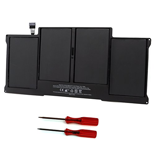 YGJ®Neuer Laptop Akku für Apple MacBook Air 13″ A1405 A1377 A1496, fits A1369 (Mid 2010, Mid 2011 version) A1466 (Mid 2012, Mid 2013, Early 2014 Version) [ Li-Polymer 7200mAh 55Whr ] – 18 Monate Garantie - 2