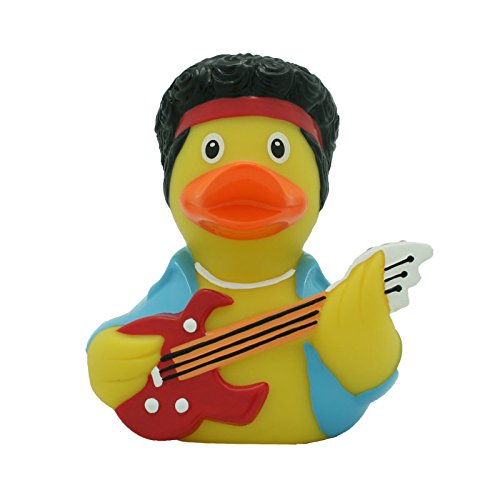 LiLaLu Rock Star - Peluche de Pato (8,5 cm)