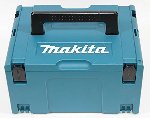 Makita MAKPAC 2 Systemkoffer - mit Einlage für 14 V und 18 V Schrauber BHP / DHP / BDF / DDF