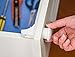 Joyoldelf Magnetic Cupboard Locks for Baby Care Child Proofing - No Tools Needed (4 Locks + 1 Key)