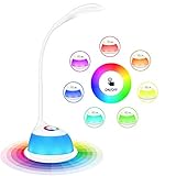 Brillo regulable: Flexo LED cuenta con 3 niveles de brillo: el bajo para ocio y entretenimiento, el medio para lectura y el alto para trabajo y estudio. Se ajusta por el control táctil sensible