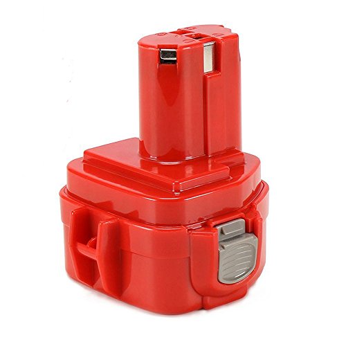 Powayup für Makita Akku 12V 3.0Ah Ni-Mh Batterie Werkzeugakku ErsatzAkku 1222 12341220 12331235 1235B 1235F 2Packs - 2