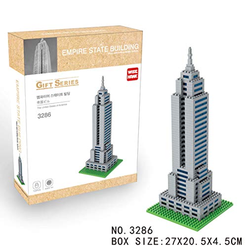 Preisvergleich Produktbild Wise Hawk Micro Blocks Empire State Building Gift Series - 723 piezas