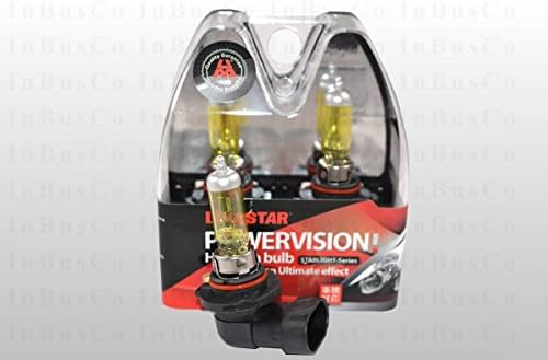 2x HALOGEN LAMP BULBS 12 V Bulb H10 42 W Py20D Socket Yellow 3000 Kelvin, Edition Low Beam High Beam Fog Light for Jeep Grand Cherokee Iii (WH, WK) Patriot (MK74), Wrangler III (Jk)