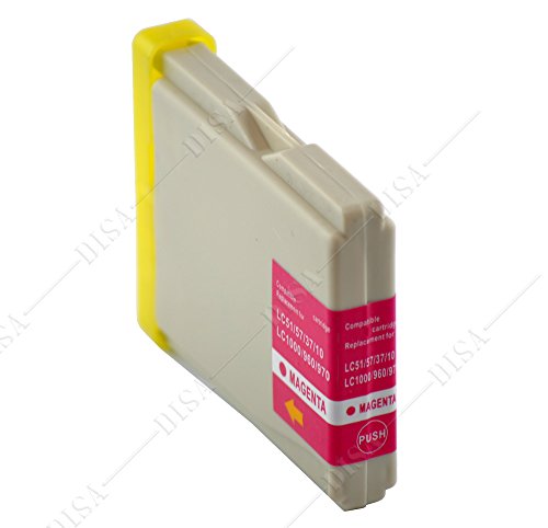 10 x Tintenpatronen kompatibel zu LC 970/LC1000 Brother DCP Serie DCP-130C / DCP-135C / DCP-150C - 4