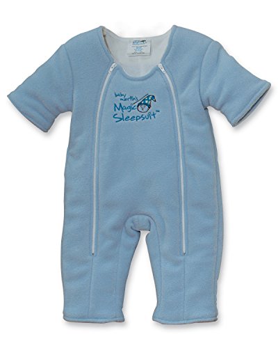 Baby Merlin's Magic Sleepsuit 3-6 months - Blue Microfleece