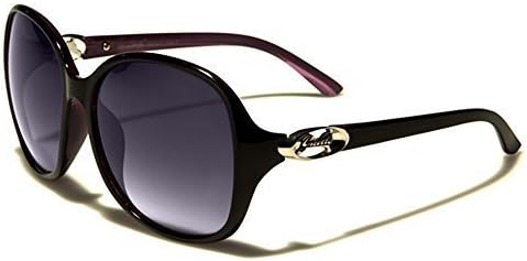 Giselle Oval Oversized Women's Fashion Sunglasses 100% UVA UVB UV400 Protection Free VIBRANT HUT Pouch