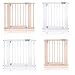 Safetots Chunky Wooden Pressure Fit Stair Gate 74 - 97 cm (81 - 89 cm, natural)