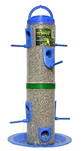 Skybeings Bird Feeder for Bird Food Jumbo 1 Piece_Orange