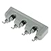 Produktbild Imixlot Mopp und Besen-Halter, Wand Garten Werkzeugaufbewahrung Werkzeugregal Storage & Organisation fuer Ihr Haus, Abstellraum, Garage und Schuppen,Geraetehalter, Werkzeugleiste fuer 7 Geraete, Garten Werkzeug Geraete Halter Leiste(3-Position)