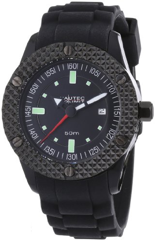Nautec No Limit Herren-Armbanduhr XL Pollywog Analog Silikon NN-POLL-QZ-RB-PCBK-BK Nautec No Limit Herren-Armbanduhr XL Pollywog Analog Silikon NN-POLL-QZ-RB-PCBK-BK