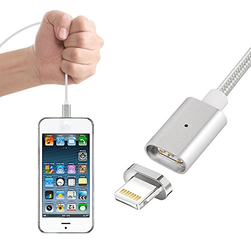 Maclean MCE161 Magnetische Lightning iOS Ladekabel 1m Datenkabel Schnelle Ladung 2.4A - 4