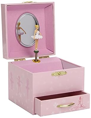 Trousselier - Ballerine - Petit Coffret Musical Chaussons de Danse - Rose