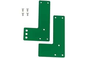 TMS PRO SHOP Montageplatte für Türwächter, für Glastüren mit Rahmen, zum Bohren, Art.-Nr. 38089