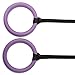 Produktbild Bluelover 1 Paar Einstellbare Gymnastik-Krafttraining Olympic Crossfit Gym Rings Pullup-Lila