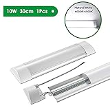 ❧ Alta calidad: hecha de aluminio de alta calidad + pantalla para PC, nueva luz de chip LED de dos hileras, 1200-4800LM, 3 temperaturas de color y 4 diferentes tamaños de potencia, unidad integrada, sin lastre, vida útil de más de 30,000 horas