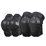 Incluye 1 par de rodilleras (2 PCS) y 1 par de coderas (2 PCS).