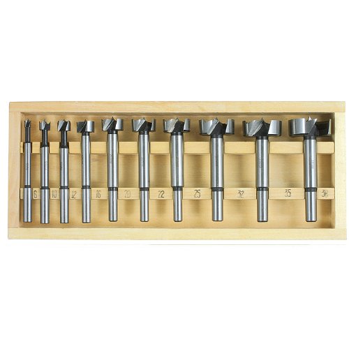 Forstnerbohrer-Satz, 10-teilig