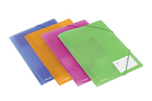 Rexel Ice Eckspanner (DIN A4, 4 Stück) farbig sortiert - 2