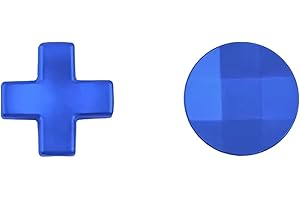 Ceozon 2 Pcs Metal D-Pads Replacement Parts Directional Pad Kits for Xbox One Elite Xbox One Elite Series 2, Xbox Elite 2 Core Controller Button Paddles Accessories (Blue)