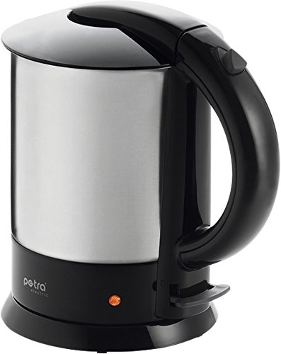 Preisvergleich Produktbild Petra Wasserkocher WK 288, 1800 W, Edelst, schwarz