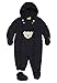Steiff Baby Boys Hooded Long Sleeve Snowsuit -  Blue - 0-3 Months