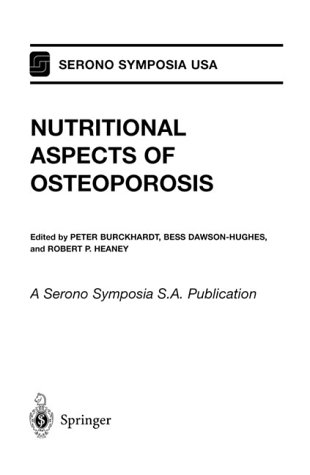 Download Nutritional Aspects of Osteoporosis