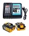 Produktbild 2 Stück 18V 4.0Ah Ersatz Akku und ladegerät DC18RC für Makita 14V-18V batterie BL1830 BL1840 BL1430 BL1450 skku für Makita Heckenschere DUH651Z DUH551Z Stichsäge 18V DCS331NT DJR183Z DUM604ZX